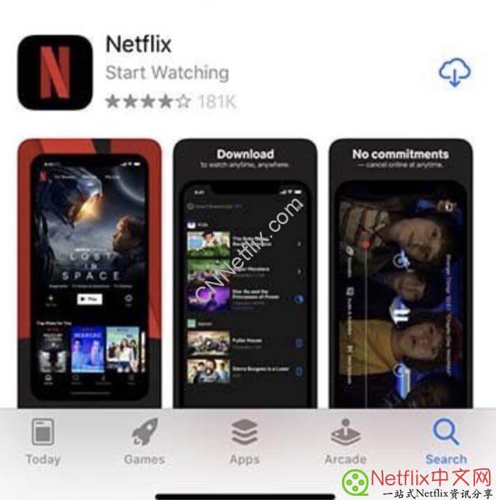 Netflix iOS App